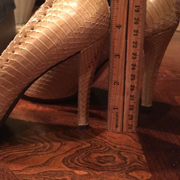 Nine West High-Heel Leather Pumps sz. 8M - Picture 5 of 5